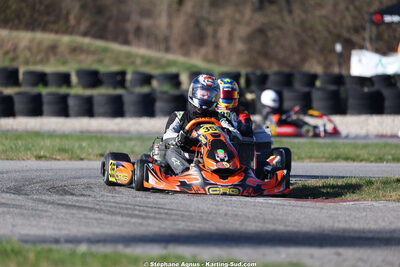 John HUGUET — 28/02 & 01/03/2026 : 1ère manche du Championnat du Sud 2026 à Aigues-Vives (photos Stéphane Agnus) 2026 — karting