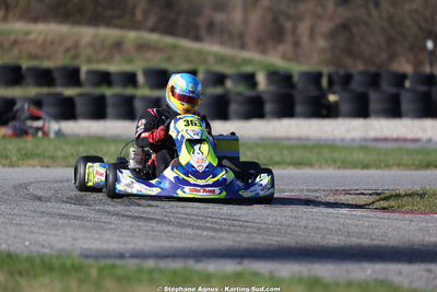 Samy GHARBI — 28/02 & 01/03/2026 : 1ère manche du Championnat du Sud 2026 à Aigues-Vives (photos Stéphane Agnus) 2026 — karting