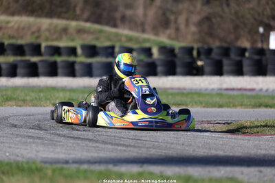 Cédric MARGUERITIN — 28/02 & 01/03/2026 : 1ère manche du Championnat du Sud 2026 à Aigues-Vives (photos Stéphane Agnus) 2026 — karting