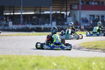 Sébastien ANDRES — 28/02 & 01/03/2026 : 1ère manche du Championnat du Sud 2026 à Aigues-Vives (photos Stéphane Agnus) 2026 — karting