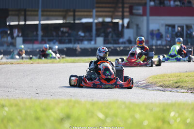 John HUGUET — 28/02 & 01/03/2026 : 1ère manche du Championnat du Sud 2026 à Aigues-Vives (photos Stéphane Agnus) 2026 — karting