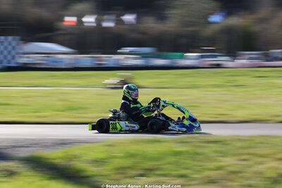 Jérôme ROCA — 28/02 & 01/03/2026 : 1ère manche du Championnat du Sud 2026 à Aigues-Vives (photos Stéphane Agnus) 2026 — karting