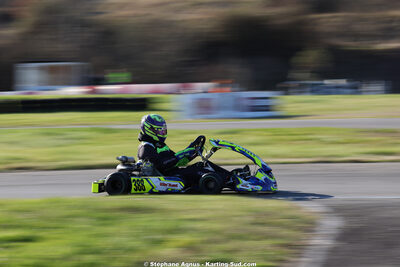 Jérôme ROCA — 28/02 & 01/03/2026 : 1ère manche du Championnat du Sud 2026 à Aigues-Vives (photos Stéphane Agnus) 2026 — karting