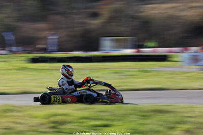 Marc LARIVE — 28/02 & 01/03/2026 : 1ère manche du Championnat du Sud 2026 à Aigues-Vives (photos Stéphane Agnus) 2026 — karting