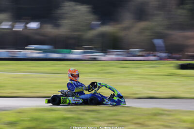 Anthony DELCUROU — 28/02 & 01/03/2026 : 1ère manche du Championnat du Sud 2026 à Aigues-Vives (photos Stéphane Agnus) 2026 — karting