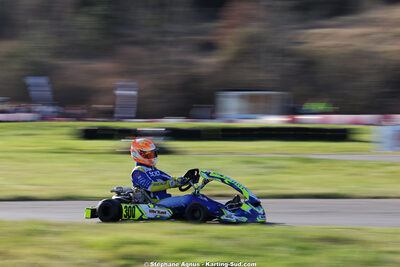 Anthony DELCUROU — 28/02 & 01/03/2026 : 1ère manche du Championnat du Sud 2026 à Aigues-Vives (photos Stéphane Agnus) 2026 — karting