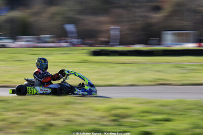 Sébastien ANDRES — 28/02 & 01/03/2026 : 1ère manche du Championnat du Sud 2026 à Aigues-Vives (photos Stéphane Agnus) 2026 — karting
