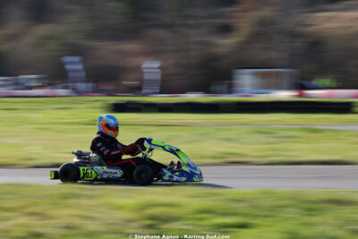 Samy GHARBI — 28/02 & 01/03/2026 : 1ère manche du Championnat du Sud 2026 à Aigues-Vives (photos Stéphane Agnus) 2026 — karting
