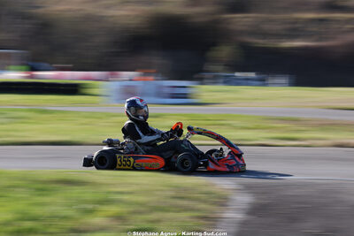 John HUGUET — 28/02 & 01/03/2026 : 1ère manche du Championnat du Sud 2026 à Aigues-Vives (photos Stéphane Agnus) 2026 — karting