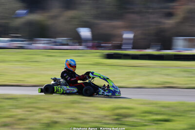 Samy GHARBI — 28/02 & 01/03/2026 : 1ère manche du Championnat du Sud 2026 à Aigues-Vives (photos Stéphane Agnus) 2026 — karting