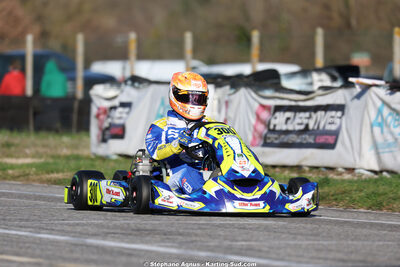Anthony DELCUROU — 28/02 & 01/03/2026 : 1ère manche du Championnat du Sud 2026 à Aigues-Vives (photos Stéphane Agnus) 2026 — karting