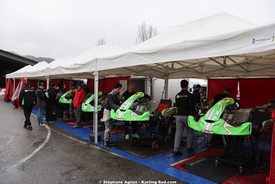 28/02 & 01/03/2026 : 1ère manche du Championnat du Sud 2026 à Aigues-Vives (photos Stéphane Agnus) 2026 — karting