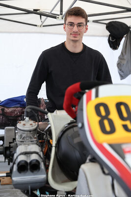 Nicolas GENIN — 28/02 & 01/03/2026 : 1ère manche du Championnat du Sud 2026 à Aigues-Vives (photos Stéphane Agnus) 2026 — karting