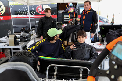 Tom EYMES-GAILLARDON — 28/02 & 01/03/2026 : 1ère manche du Championnat du Sud 2026 à Aigues-Vives (photos Stéphane Agnus) 2026 — karting