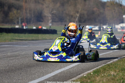 Anthony DELCUROU — 28/02 & 01/03/2026 : 1ère manche du Championnat du Sud 2026 à Aigues-Vives (photos Stéphane Agnus) 2026 — karting