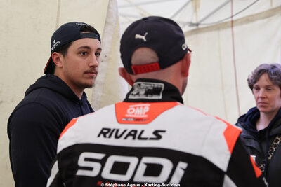 Noann ANDRES — 28/02 & 01/03/2026 : 1ère manche du Championnat du Sud 2026 à Aigues-Vives (photos Stéphane Agnus) 2026 — karting