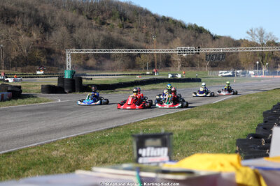 KA100 — 28/02 & 01/03/2026 : 1ère manche du Championnat du Sud 2026 à Aigues-Vives (photos Stéphane Agnus) 2026 — karting