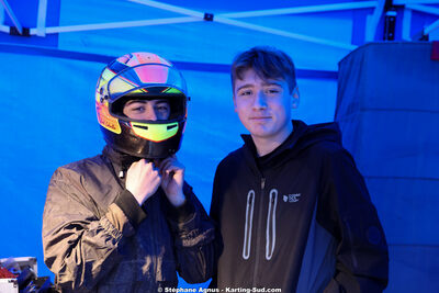 Ethan CHAIX — 28/02 & 01/03/2026 : 1ère manche du Championnat du Sud 2026 à Aigues-Vives (photos Stéphane Agnus) 2026 — karting