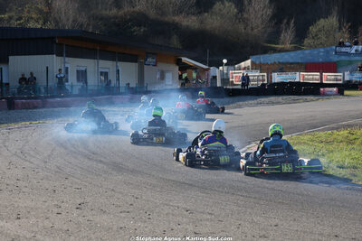 KA100 — 28/02 & 01/03/2026 : 1ère manche du Championnat du Sud 2026 à Aigues-Vives (photos Stéphane Agnus) 2026 — karting