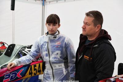 Léa VINCELOT — 28/02 & 01/03/2026 : 1ère manche du Championnat du Sud 2026 à Aigues-Vives (photos Stéphane Agnus) 2026 — karting