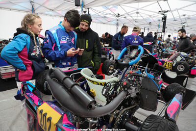 28/02 & 01/03/2026 : 1ère manche du Championnat du Sud 2026 à Aigues-Vives (photos Stéphane Agnus) 2026 — karting