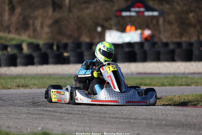 KA100 — 28/02 & 01/03/2026 : 1ère manche du Championnat du Sud 2026 à Aigues-Vives (photos Stéphane Agnus) 2026 — karting