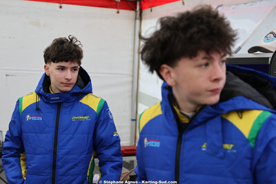 Marin LECLERC — 28/02 & 01/03/2026 : 1ère manche du Championnat du Sud 2026 à Aigues-Vives (photos Stéphane Agnus) 2026 — karting