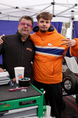 Camille DELFAU, Christophe DELFAU — 28/02 & 01/03/2026 : 1ère manche du Championnat du Sud 2026 à Aigues-Vives (photos Stéphane Agnus) 2026 — karting