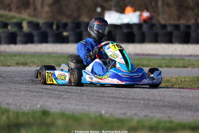 KA100 — 28/02 & 01/03/2026 : 1ère manche du Championnat du Sud 2026 à Aigues-Vives (photos Stéphane Agnus) 2026 — karting
