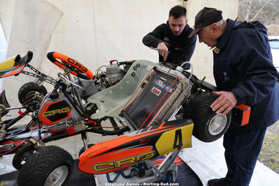 28/02 & 01/03/2026 : 1ère manche du Championnat du Sud 2026 à Aigues-Vives (photos Stéphane Agnus) 2026 — karting