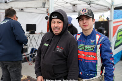 Maël BOYER — 28/02 & 01/03/2026 : 1ère manche du Championnat du Sud 2026 à Aigues-Vives (photos Stéphane Agnus) 2026 — karting