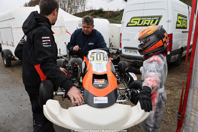 Patrick SUAU — 28/02 & 01/03/2026 : 1ère manche du Championnat du Sud 2026 à Aigues-Vives (photos Stéphane Agnus) 2026 — karting