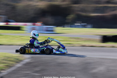 KA100 — 28/02 & 01/03/2026 : 1ère manche du Championnat du Sud 2026 à Aigues-Vives (photos Stéphane Agnus) 2026 — karting