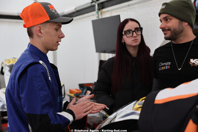 Kenny ROBLES — 28/02 & 01/03/2026 : 1ère manche du Championnat du Sud 2026 à Aigues-Vives (photos Stéphane Agnus) 2026 — karting