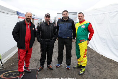 Cédric MARGUERITIN, Patrick MONTANDRAUD — 28/02 & 01/03/2026 : 1ère manche du Championnat du Sud 2026 à Aigues-Vives (photos Stéphane Agnus) 2026 — karting