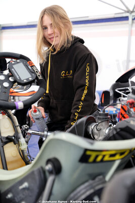 Cléa BOURACHOT — 28/02 & 01/03/2026 : 1ère manche du Championnat du Sud 2026 à Aigues-Vives (photos Stéphane Agnus) 2026 — karting