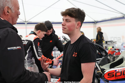 Maxime GELEY — 28/02 & 01/03/2026 : 1ère manche du Championnat du Sud 2026 à Aigues-Vives (photos Stéphane Agnus) 2026 — karting