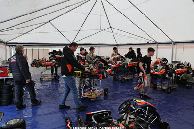 28/02 & 01/03/2026 : 1ère manche du Championnat du Sud 2026 à Aigues-Vives (photos Stéphane Agnus) 2026 — karting