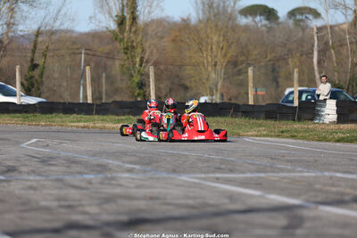 KA100 — 28/02 & 01/03/2026 : 1ère manche du Championnat du Sud 2026 à Aigues-Vives (photos Stéphane Agnus) 2026 — karting