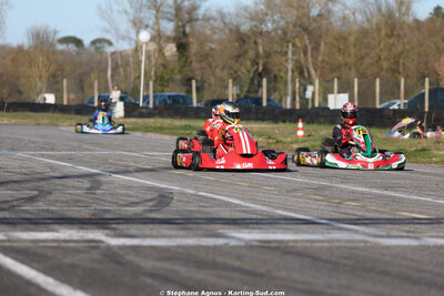 KA100 — 28/02 & 01/03/2026 : 1ère manche du Championnat du Sud 2026 à Aigues-Vives (photos Stéphane Agnus) 2026 — karting
