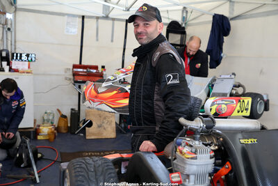Cédric MARGUERITIN — 28/02 & 01/03/2026 : 1ère manche du Championnat du Sud 2026 à Aigues-Vives (photos Stéphane Agnus) 2026 — karting