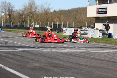 KA100 — 28/02 & 01/03/2026 : 1ère manche du Championnat du Sud 2026 à Aigues-Vives (photos Stéphane Agnus) 2026 — karting