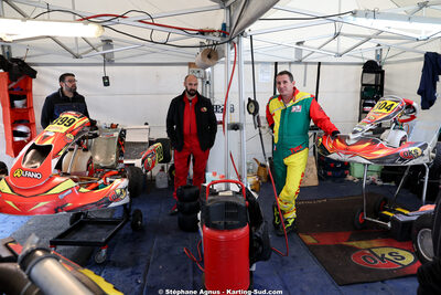 Patrick MONTANDRAUD — 28/02 & 01/03/2026 : 1ère manche du Championnat du Sud 2026 à Aigues-Vives (photos Stéphane Agnus) 2026 — karting