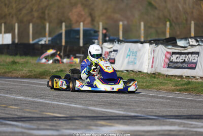 KA100 — 28/02 & 01/03/2026 : 1ère manche du Championnat du Sud 2026 à Aigues-Vives (photos Stéphane Agnus) 2026 — karting