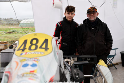 Alexandre MIOT — 28/02 & 01/03/2026 : 1ère manche du Championnat du Sud 2026 à Aigues-Vives (photos Stéphane Agnus) 2026 — karting