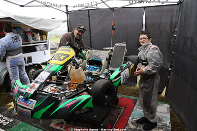 Cyril COURBIERES, Matheo COURBIERES — 28/02 & 01/03/2026 : 1ère manche du Championnat du Sud 2026 à Aigues-Vives (photos Stéphane Agnus) 2026 — karting