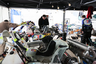 28/02 & 01/03/2026 : 1ère manche du Championnat du Sud 2026 à Aigues-Vives (photos Stéphane Agnus) 2026 — karting