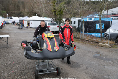 Bruno REBBERT — 28/02 & 01/03/2026 : 1ère manche du Championnat du Sud 2026 à Aigues-Vives (photos Stéphane Agnus) 2026 — karting
