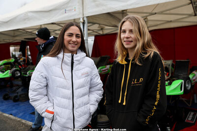 Cléa BOURACHOT — 28/02 & 01/03/2026 : 1ère manche du Championnat du Sud 2026 à Aigues-Vives (photos Stéphane Agnus) 2026 — karting