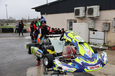 Samy GHARBI — 28/02 & 01/03/2026 : 1ère manche du Championnat du Sud 2026 à Aigues-Vives (photos Stéphane Agnus) 2026 — karting
